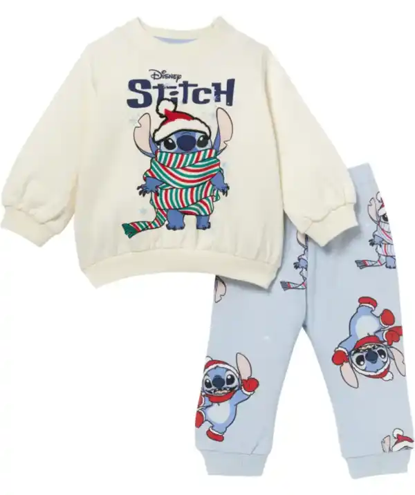 Bild 1 von Sweatshirt + Hose Weihnachten, hellblau