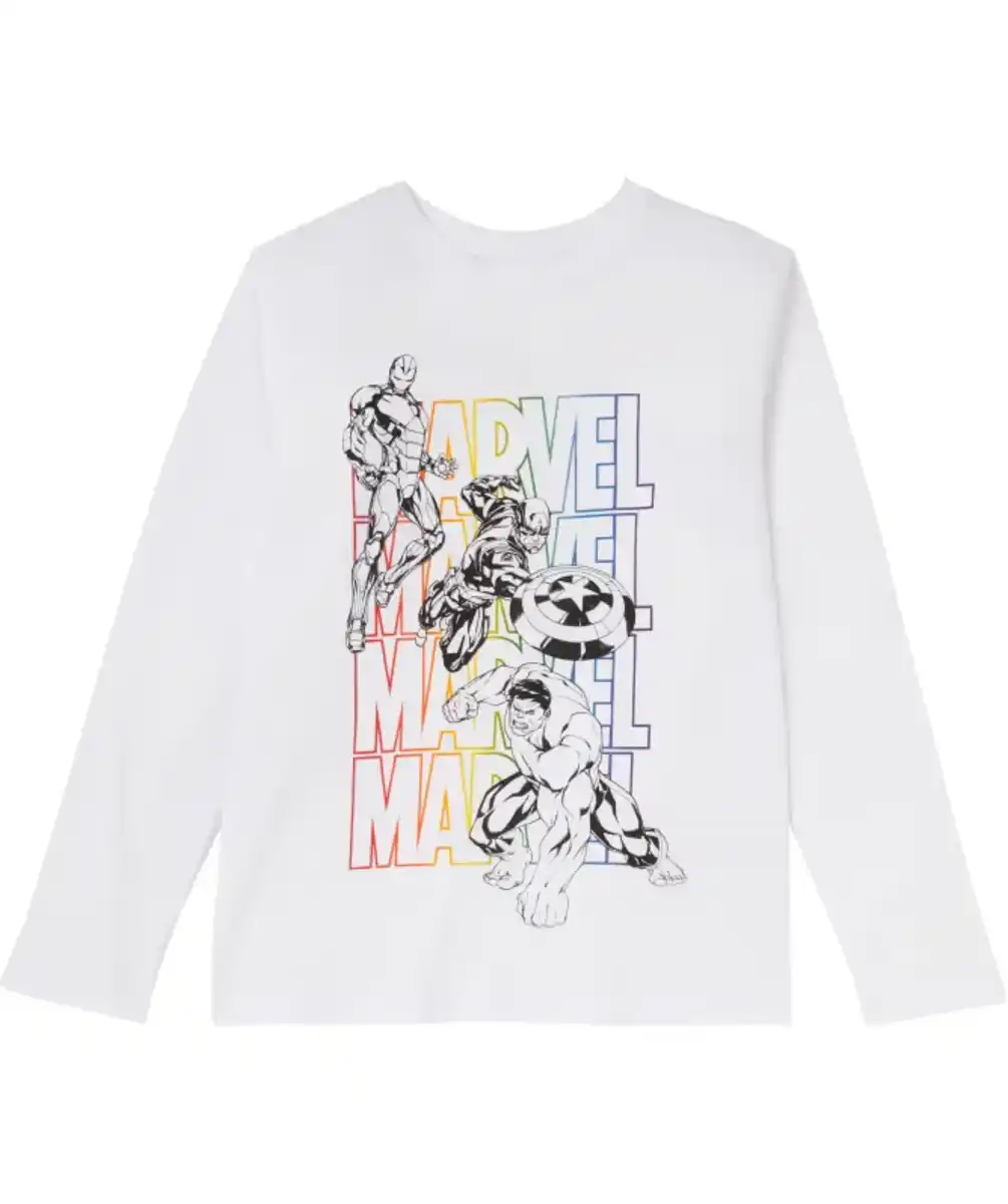 Bild 1 von Langarmshirt, weiß