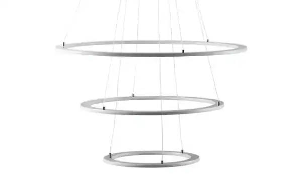Bild 2 von Trio LED-Pendelleuchte, Nickel-matt, `Ringe`