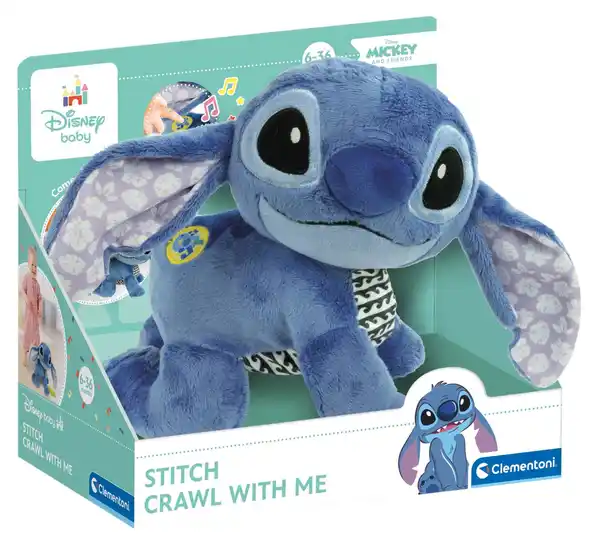 Bild 2 von CLEMENTONI Plüschtier »Stitch« (Krabbel mit mir)
