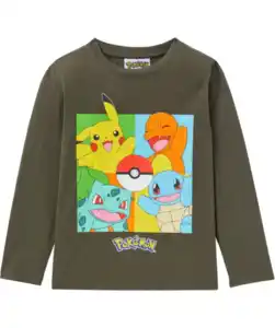 Langarmshirt, schwarz