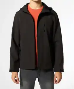 Softshelljacke in Schwarz, schwarz