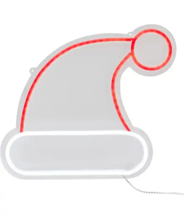 Bild 1 von LED-Dekoleuchte Weihnachten, weiß/rot