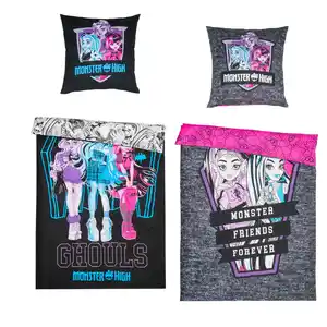 Renforcé-Bettwäsche-Set »Monster High«, 2-teilig