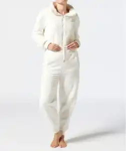 Schlaf-Jumpsuit Weihnachten, offwhite