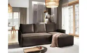 MASSENO Ecksofa mit Schlaffunktion Perusi