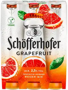 SCHÖFFERHOFER Grapefruit, Packg. 6 x 0,33-l-Fl.