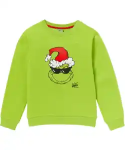 Sweatshirt Weihnachten, limette