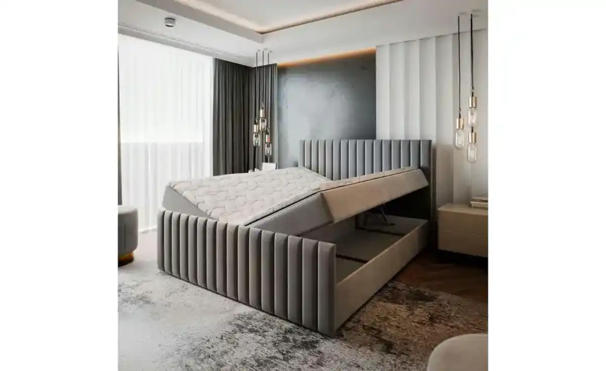 Bild 2 von MASSENO Boxbett mit Bettkasten Arion