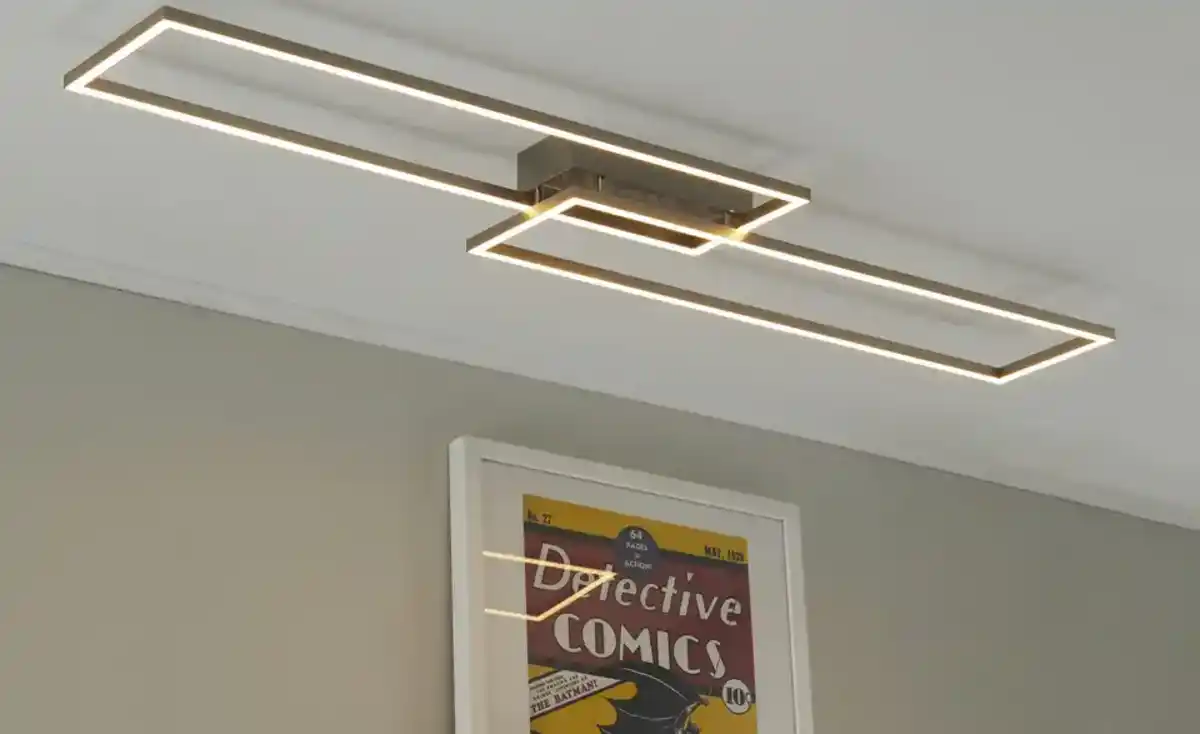 Bild 1 von Paul Neuhaus LED-Deckenleuchte, 2-flammig, Nickel matt