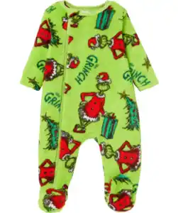 Newborn Strampler Weihnachten, limette