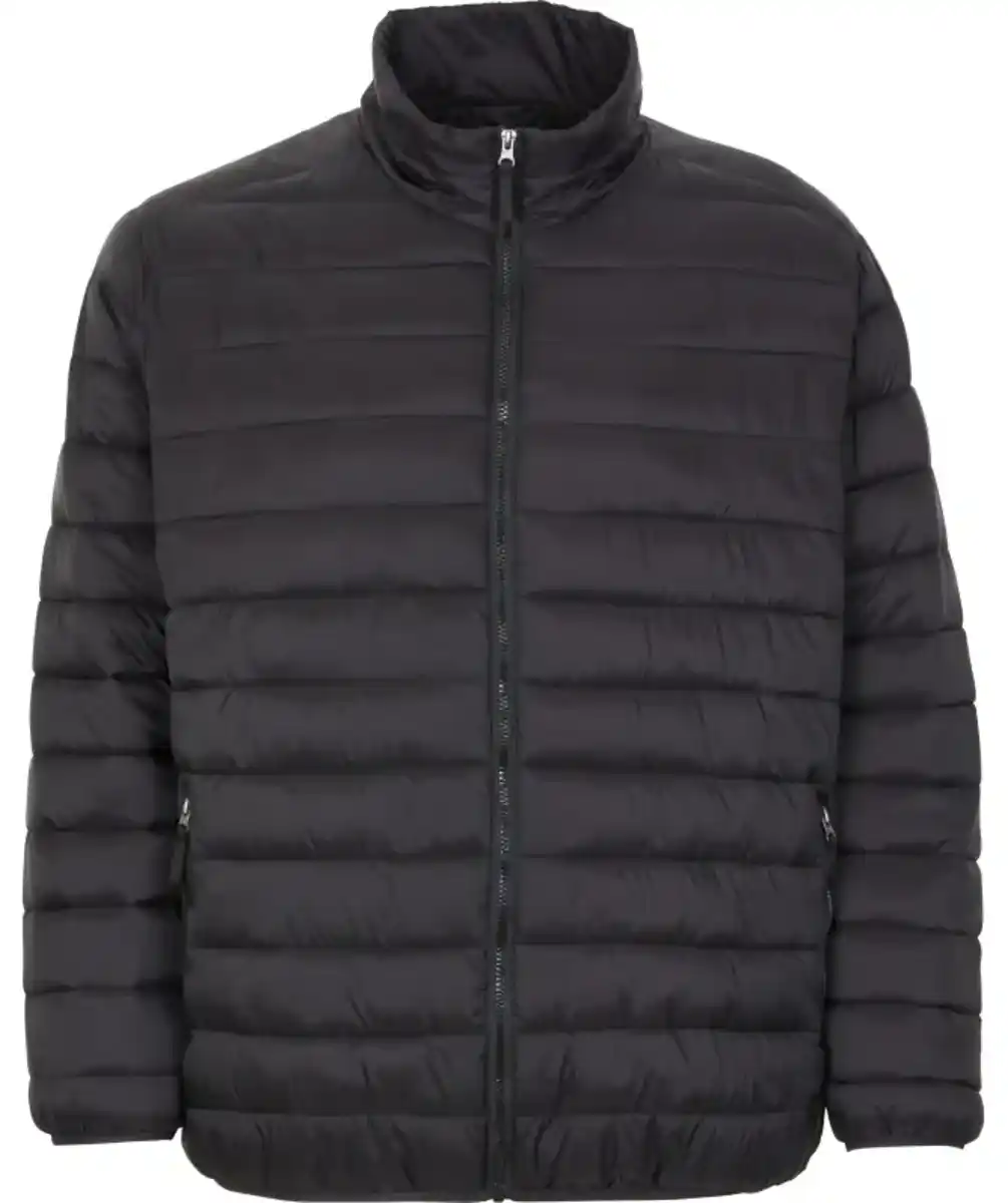 Bild 1 von Wattierte Steppjacke, schwarz