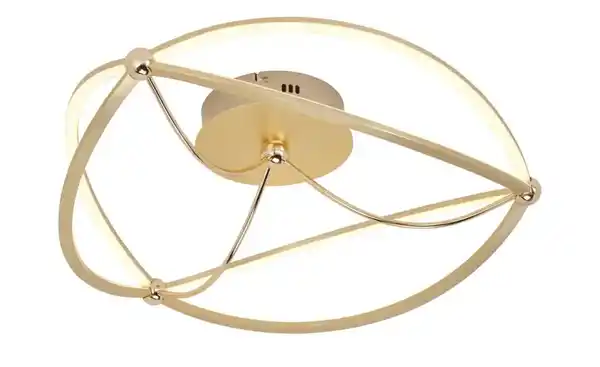 Bild 2 von Trio LED-Deckenleuchte, messing-matt, geschwungen ´groß´ Charivari