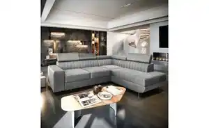 MASSENO Ecksofa mit Schlaffunktion Nola