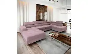 MASSENO Wohnlandschaft mit Schlaffunktion Casone