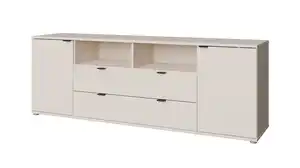 TV - Lowboard beige 180 cm TV-Board - GANYMEDE