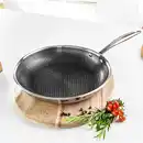 Bild 1 von Ceraflon Elite XXL-Edelstahl-Hybrid-Pfanne "Quantum"