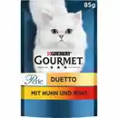 Bild 1 von GOURMET Perle Duetto 26x85g Huhn und Rind