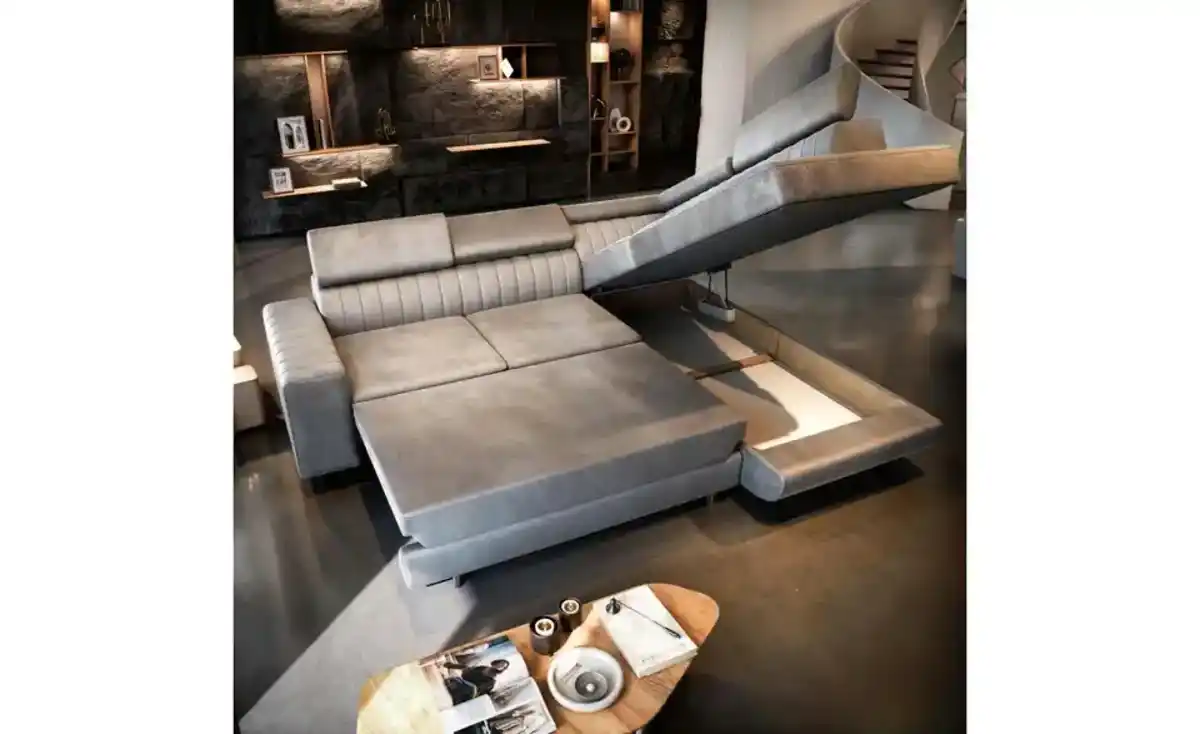 Bild 4 von MASSENO Ecksofa mit Schlaffunktion Nola