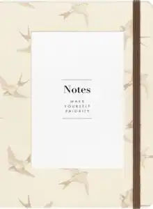 Paradies Foto Notizbuch Vögel, 1 St