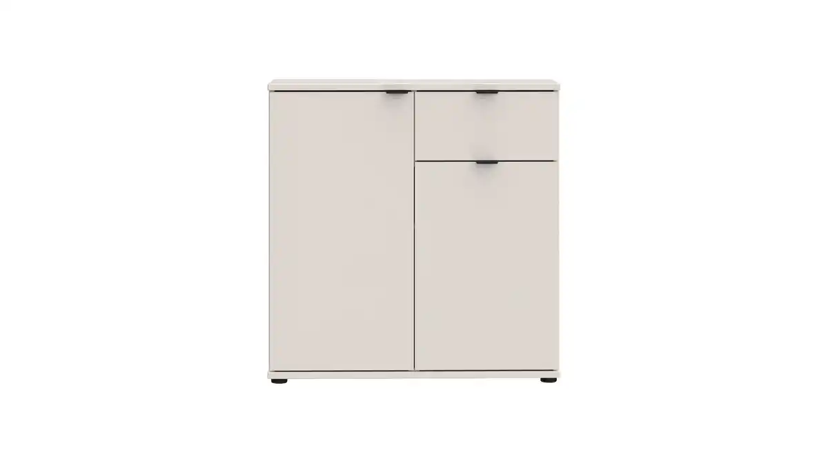 Bild 1 von Kommode mit 1 Schublade beige 80 x 34 cm - GANYMEDE