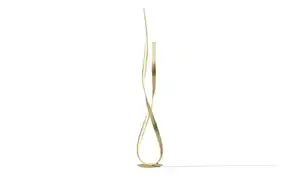 Paul Neuhaus LED-Stehleuchte, 1-flammig, goldfarben