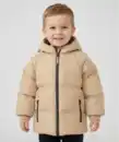 Bild 1 von Steppjacke mit Kapuze, naturfarben