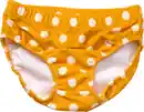 Bild 1 von PUSBLU Schwimmwindel mit Punkte-Muster, gelb, Gr. 74/80, 1 St