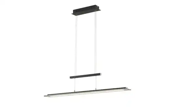 Bild 4 von Fischer-Honsel LED-Pendelleuchte, schwarz-matt/Rauchglas