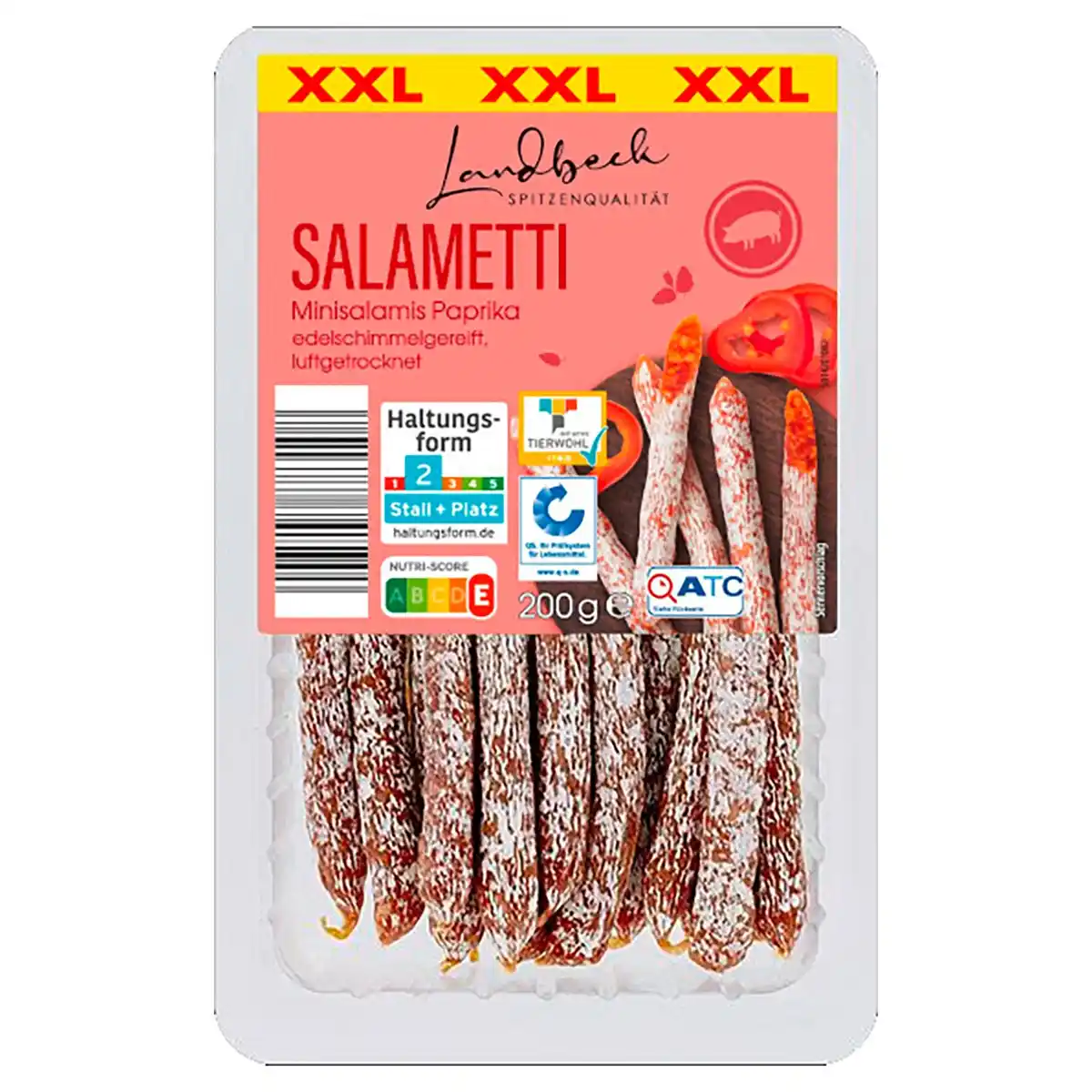 Bild 1 von Salametti XXL 200 g, Paprika