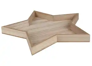 Tablett „Stern“ Holz