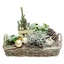 Bild 1 von GARDENLINE Weihnachtlich bepflanzter Korb