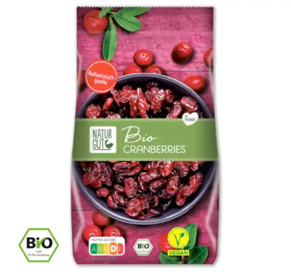 Bild 1 von NATURGUT Bio Cranberries
