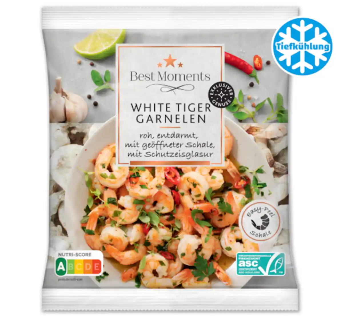Bild 1 von BEST MOMENTS White Tiger Garnelen*