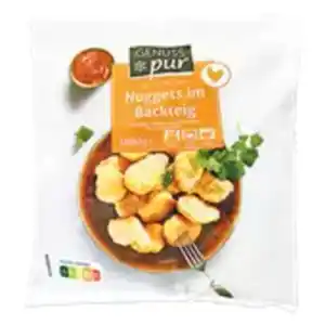 GENUSS pur Nuggets im Backteig