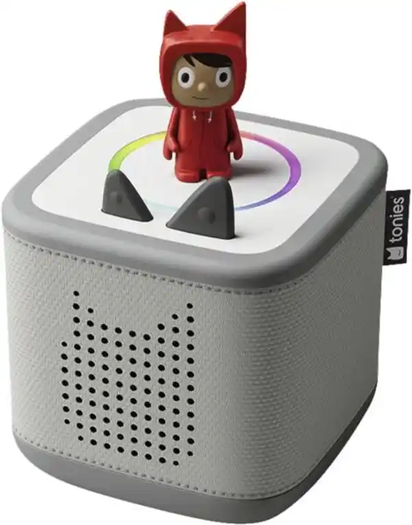 Bild 1 von Tonies Toniebox 2 Mondgrau Starter Set Kreativ-Tonie Rot [DACH] Ton