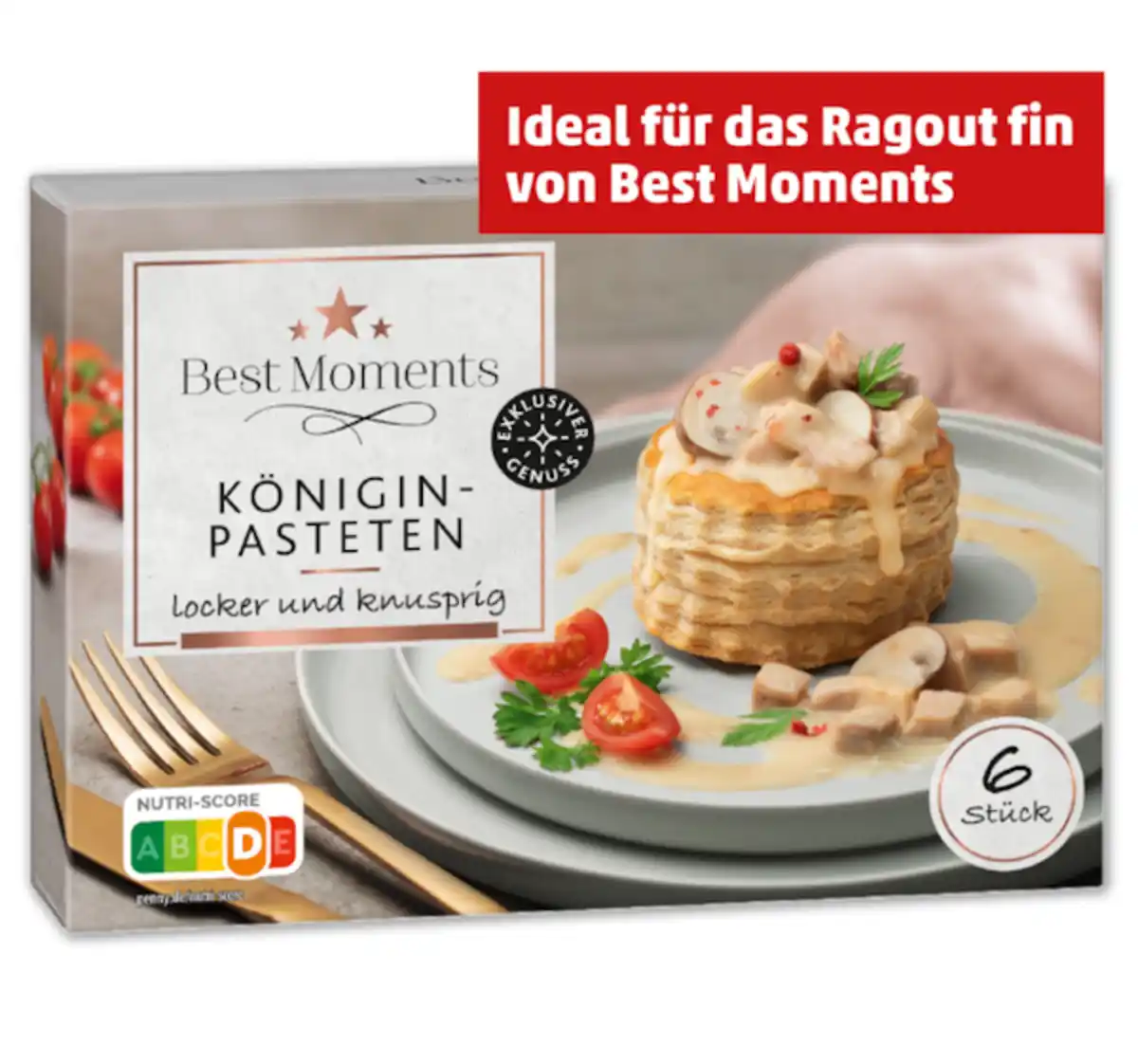 Bild 1 von BEST MOMENTS Königin-Pasteten*