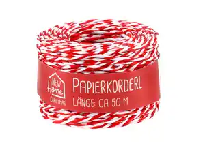 Papierkordel versch. Farben