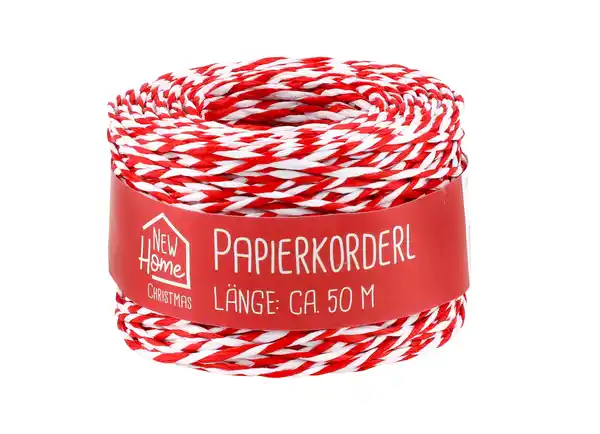 Bild 1 von Papierkordel versch. Farben