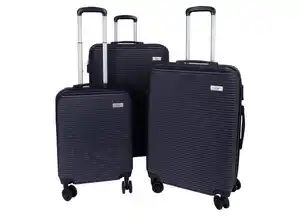 Kofferset mit Zahlenschloss 3-teilig Dark Navy