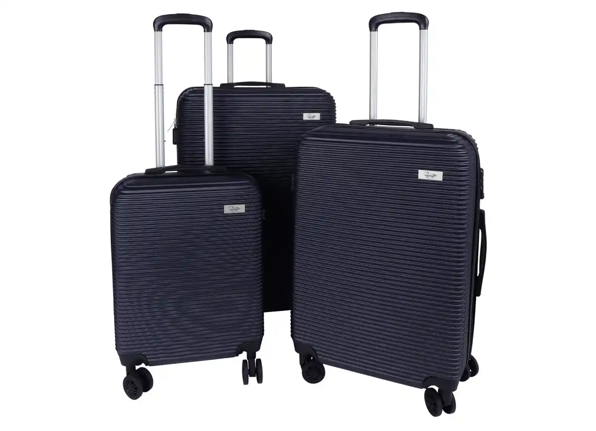 Bild 1 von Kofferset mit Zahlenschloss 3-teilig Dark Navy