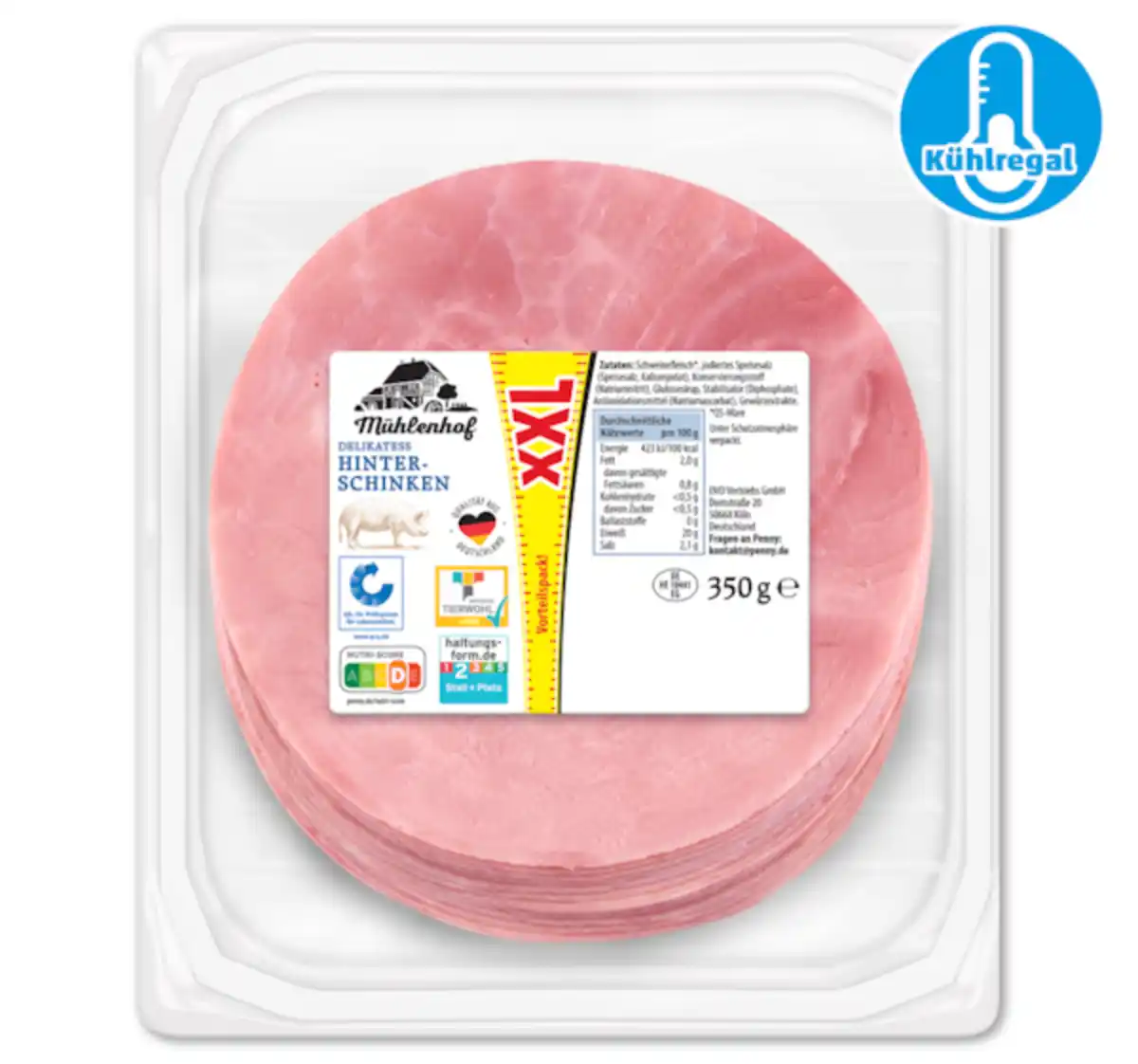 Bild 1 von MÜHLENHOF XXL Delikatess Hinterschinken*