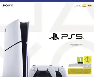 Playstation PS5 1TB SSD Laufwerk Slim + 2 DualSense Wireless Controller