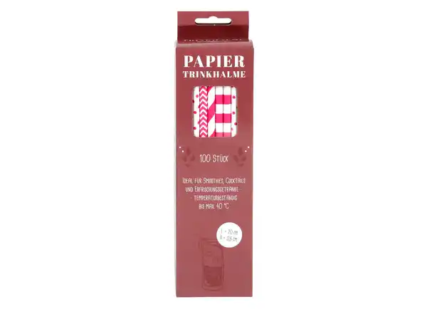 Bild 1 von Trinkhalme Papier