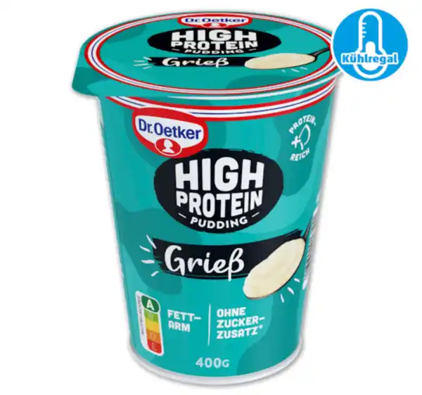 Bild 1 von DR. OETKER High Protein Grießpudding oder Porridge*