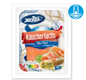 BERIDA Räucherlachs Minipack