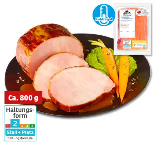 Bild 1 von MÜHLENHOF Frischer Kasseler-Lachsbraten*