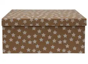 Weihnachts-Dekobox KRAFT ca. 38x29x16 cm