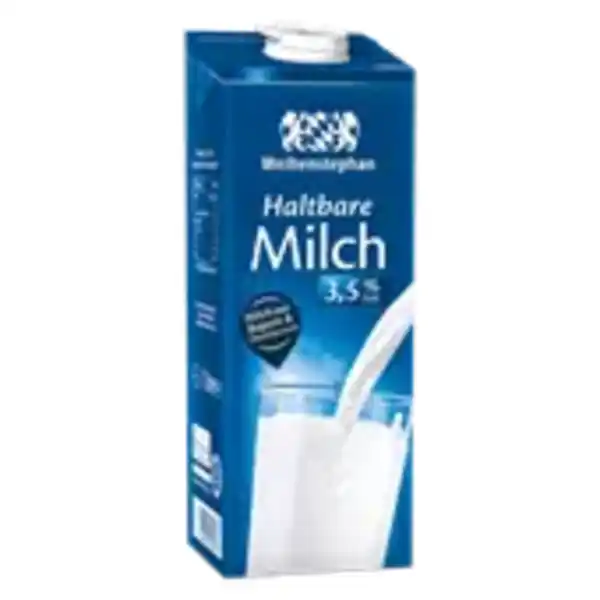 Bild 1 von Weihenstephan H-Milch 1,5 % oder 3,5 % Fett