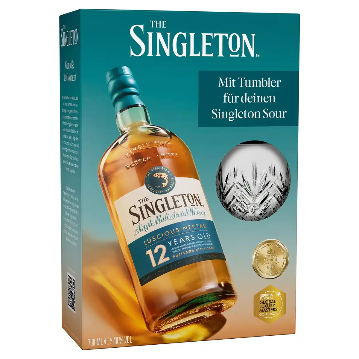 Bild 1 von THE SINGLETON 12 Jahre 40 % vol 700 ml inkl. gratis Tumblerglas